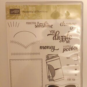 Stampin' Up! 'Pocketful of sunshine'  20 piece set used.